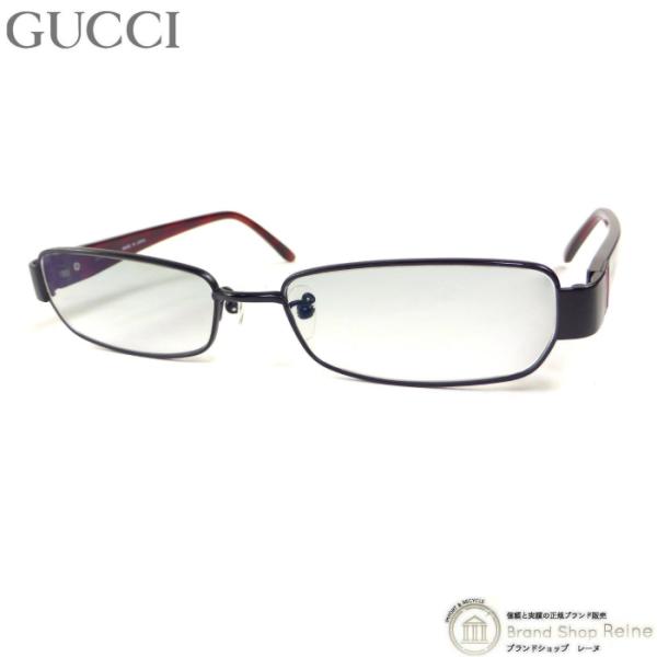 グッチ （GUCCI） スクエア シェリーライン チタンフレーム メガネ 度入り 眼鏡 GG9639...
