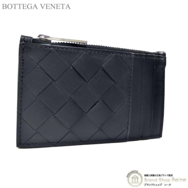 ボッテガ ヴェネタ （BOTTEGA VENETA） イントレチャート ファスナー カードケース コ...