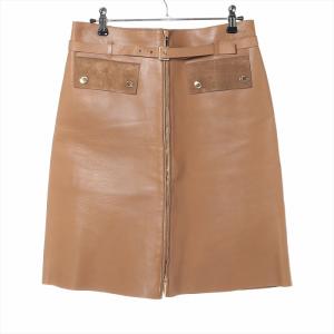 グッチ (GUCCI) レザー フロントジップ ...の商品画像