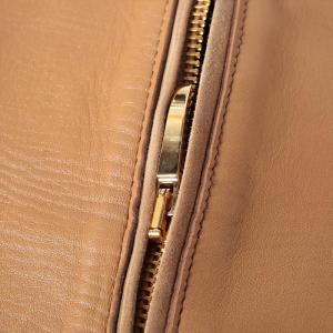 グッチ (GUCCI) レザー フロントジップ...の詳細画像2