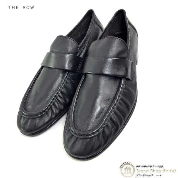 ザ・ロウ （The Row） Soft Loafer ナッパレザー ローファー ＃37 1/2 シュ...