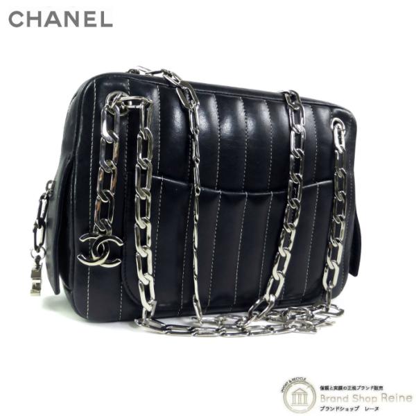 シャネル （CHANEL） ニューマドモアゼル ミニ チェーンショルダー バッグ ブラック（中古）