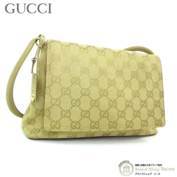 グッチ （GUCCI） GGキャンバス ポーチ付き ワンショルダー バッグ 肩掛け 90646 カー...