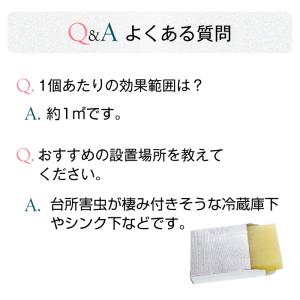 ゴキブリ駆除剤 森の生活 ゴキのテキ 4個 セ...の詳細画像4