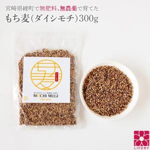 ENGRACE もち麦 もちむぎ 300g 無農薬 無肥料 自然栽培 ダイシモチ
