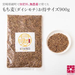 もち麦 もちむぎ 900g 無農薬 無肥料 自然...の商品画像