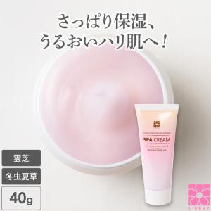 オールインワンスキンケア 霊芝 冬虫夏草 SPAクリーム 40g  ハリ 潤い オールインワン化粧品