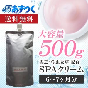 オールインワンスキンケア 霊芝 冬虫夏草 SPAクリーム 500g 30代 40代 50代 60代 オールインワン化粧品