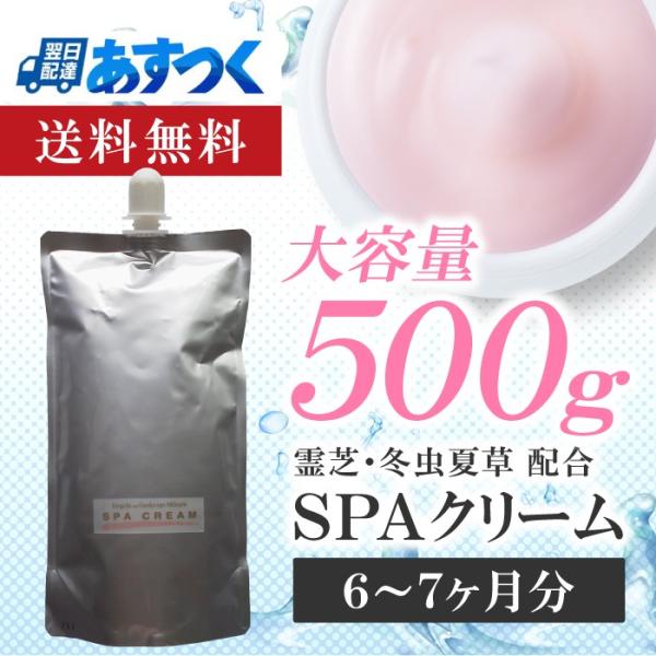 オールインワンスキンケア 霊芝 冬虫夏草 SPAクリーム 500g 30代 40代 50代 60代 ...