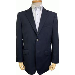 紺ブレザー 紺ブレ メンズ 春夏秋 銀ボタン ビジネスジャケット ダーク