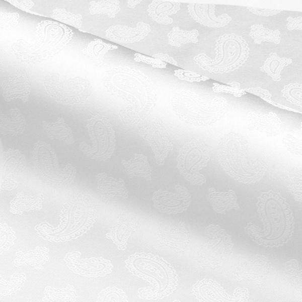 ポケットチーフ シルク シルバー ペイズリー メンズ CD27-SILVER