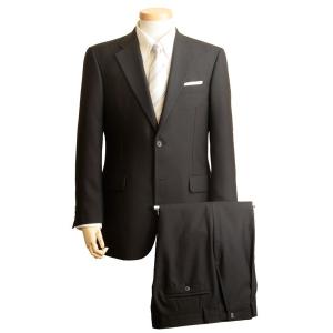 日本製 フォーマルスーツ ダブル ツータック メンズ 4ボタン