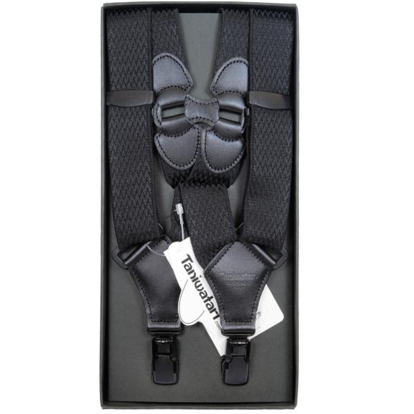 Taniwatari サスペンダー ホルスター型 ブラック セキュリティチェック対応 SC4433B...