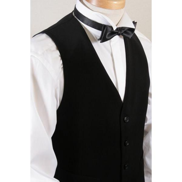 社交ダンス ベスト メンズ 日本製生地 フォーマルブラック レッスン 練習 競技 発表 ラテン モダ...