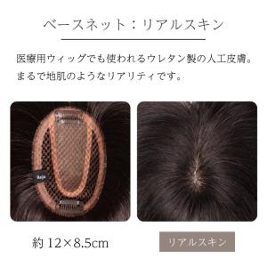 返品OK 部分ウィッグ 人毛100% ヘアピー...の詳細画像3
