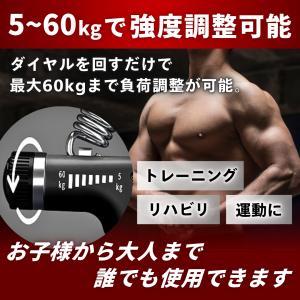 ハンドグリップ 握力 トレーニング 握力グリッ...の詳細画像1