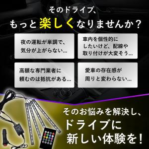 LEDテープライト LEDテープ 車用 USB...の詳細画像1