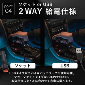 LEDテープライト LEDテープ 車用 USB...の詳細画像5