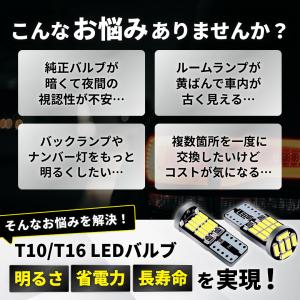 T10 バルブ led ルームランプ led ...の詳細画像1