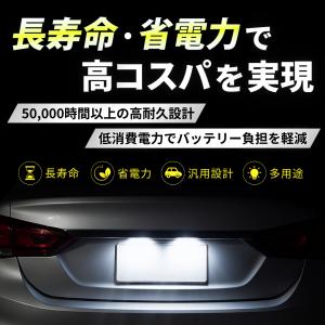 T10 バルブ led ルームランプ led ...の詳細画像3