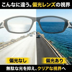 サングラス メンズ スポーツサングラス 偏光 ...の詳細画像1