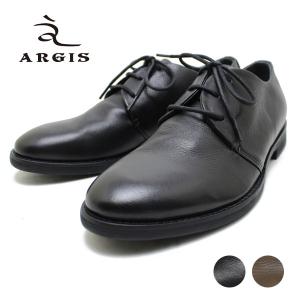 ARGIS（アルジス） 31106 サイドゴア スリッポン プレーントゥ 