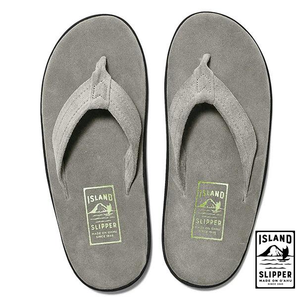 アイランドスリッパ Island Slipper PT203 スエードサンダル チャコール メンズ ...