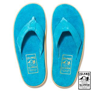 アイランドスリッパ Island Slipper PT203 スエードサンダル ターコイズ メンズ レディース｜relaaax