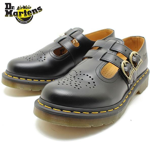 Dr.Martens 8065 MARY JANE 12916001 BLACK ダブルストラップ ...