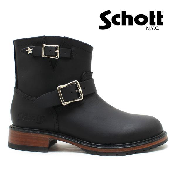 ショット Schott ショートエンジニアブーツ Short Engineer boots ワンスタ...