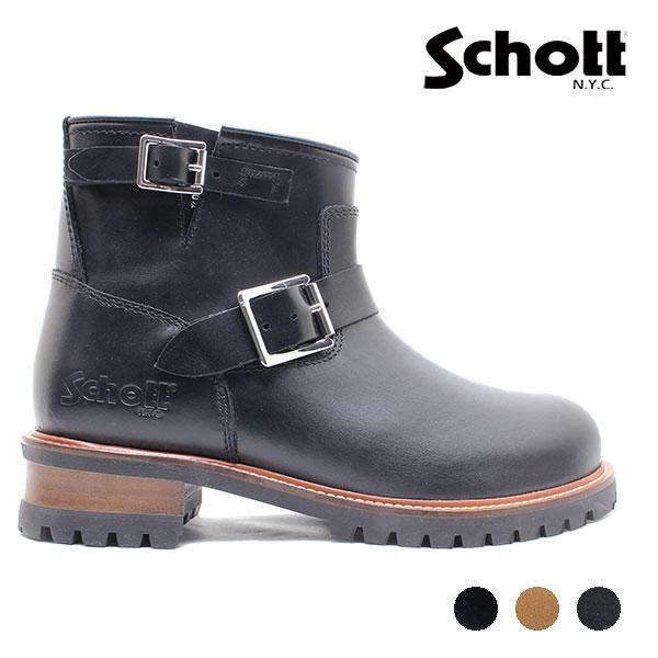 ショット Schott S28002 エンジニアショートブーツ ENGINEER SHORT BOO...