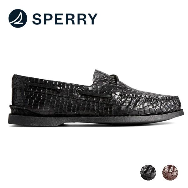 SPERRY スペリー オーセンティックオリジナル(AO) ツーアイ エキゾチック トップサイダー ...