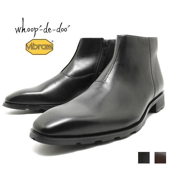 フープディドゥ whoop-de-doo 19530094 冬底 防滑ソール使用 ビジネスブーツ  ...