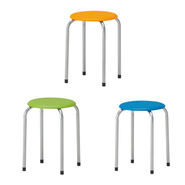 TOKIO スツール M-22 （1脚入り）丸椅子 シンプルチェア 腰掛椅子 オフィス用品 オフィス...