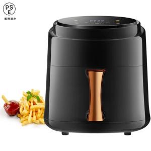 ノンフライヤーAir fryer 8L大容量電気フライヤー ノンオイル 揚げ物 惣菜 エアーフライヤー LEDディスプレイ タッチパネル タイマー 温度調整 1台6役 家庭用