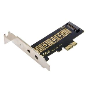 JSER Xiwai ロープロファイル PCI-E 3.0 x1レーン - M.2 NGFF M-Key SSD Nvme AHCI PCI｜relawer