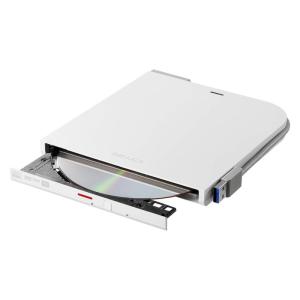 BUFFALO バッファロー USB3.1(Gen1)/3.0 デスクトップパソコン対応 外付け DVD/CDドライブ バスパワー Wケーブ｜relawer