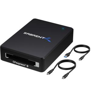 SABRENT CFexpress Type-B カードリーダー USB 3.2 10Gbps対応 (CR-CFER)｜relawer