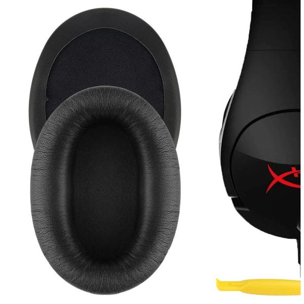 Geekria イヤーパッド QuickFit 互換性 パッド HyperX Cloud Fligh...