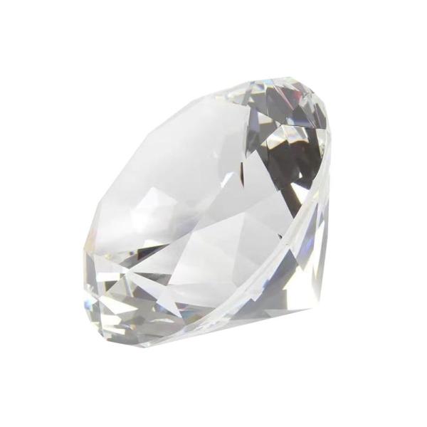 透明 水晶 ダイヤモンド ペーパーウェイト ガラス 文鎮 装飾品 風水クリスタル ペーパーウェイト ...