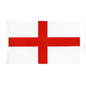 世界国旗 90×150cm ハトメ式 応援グッズ 国旗 旗 万国 国旗カード フラッグ 旗棒 万国旗 イングランド国旗 England グレ｜relawer