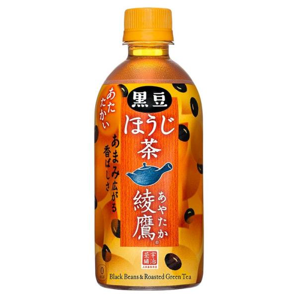 コカ・コーラ 綾鷹 黒豆ほうじ茶 440ml 加温PET ×24本