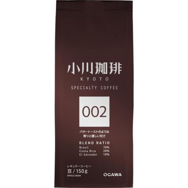 小川珈琲 スペシャルティコーヒーブレンド 002 豆 150G ×2個
