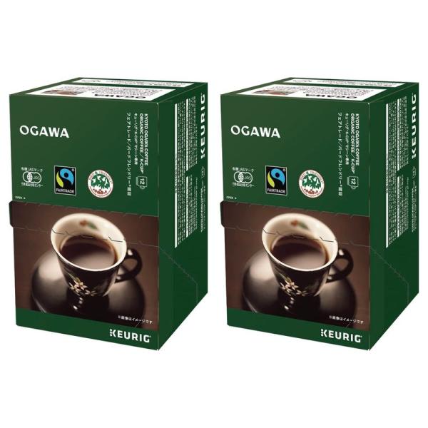 KEURIG キューリグ K-CUP 京都 小川珈琲 オーガニックコーヒー 24杯 (9g ×12個...