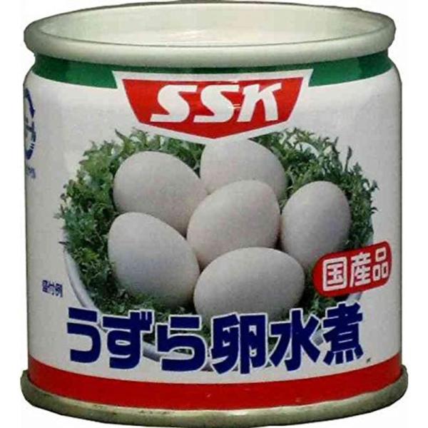 SSK うずら卵水煮 EO・SS2号缶 45g×6缶