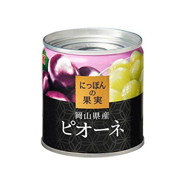 K&amp;K(ケーアンドケー) にっぽんの果実 岡山県産 ピオーネ 190g(2号缶)X6個