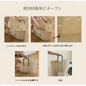 ランドリーバスケット 折りたたみ 壁掛け 洗濯...の詳細画像5