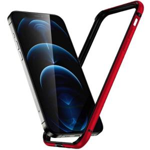 Smoony iPhone12 mini バンパー / iPhone13 mini バンパー, iphone13ミニ バンパー アルミ，レンズ保護 耐