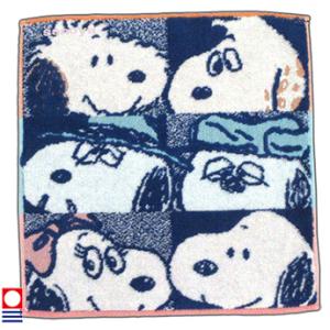 スヌーピー ミニタオル 今治 日本製 ハンカチタオル ブラザー 25x25cm 綿100％