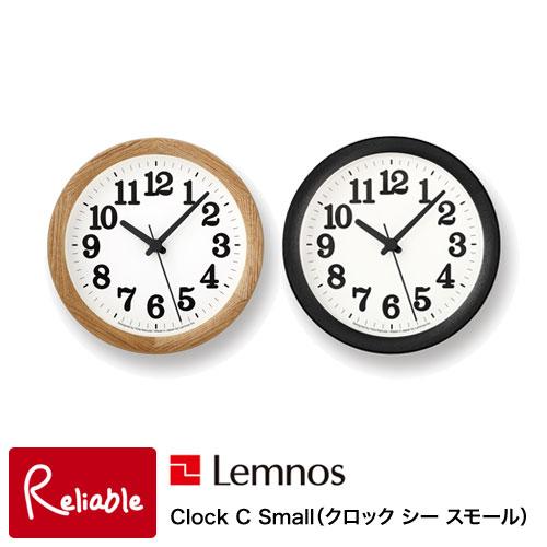 レムノス 掛け時計 シー スモール Clock C Small YK15-05 直径14.4cm ウ...